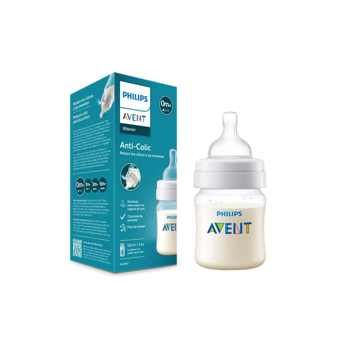 Tetero Avent Anticólicos 4 oz