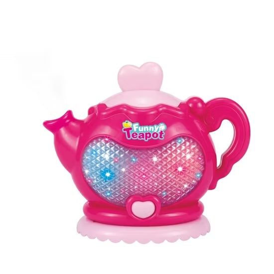 Tetera musical con efecto de vapor