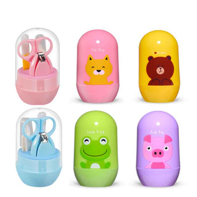 SET DE ASEO 4 PIEZAS EN ESTUCHE DE ANIMALES