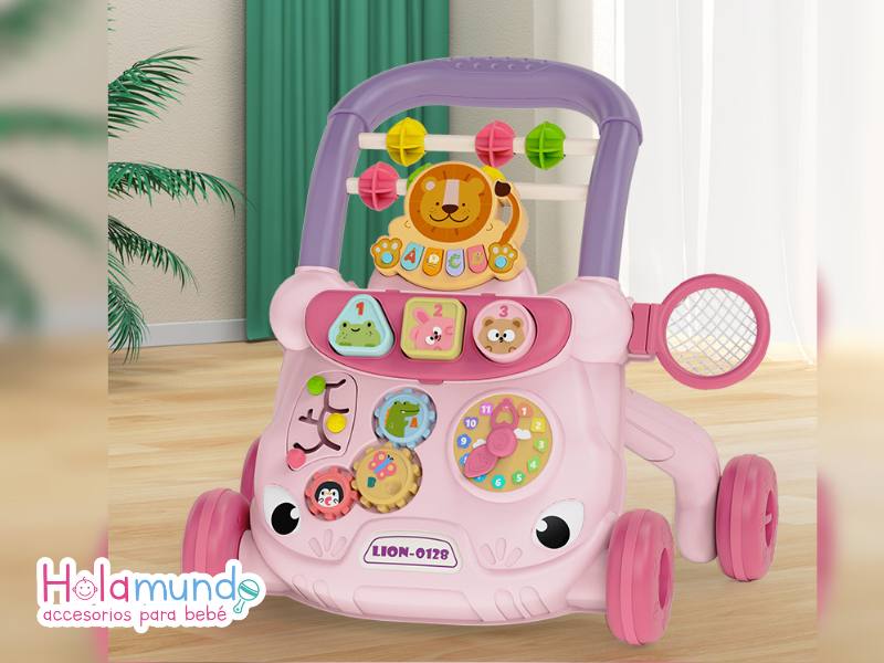 Andadera y caminador didáctico