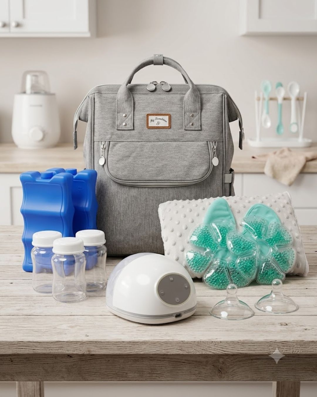 KIT DE LACTANCIA CON PAÑALERA