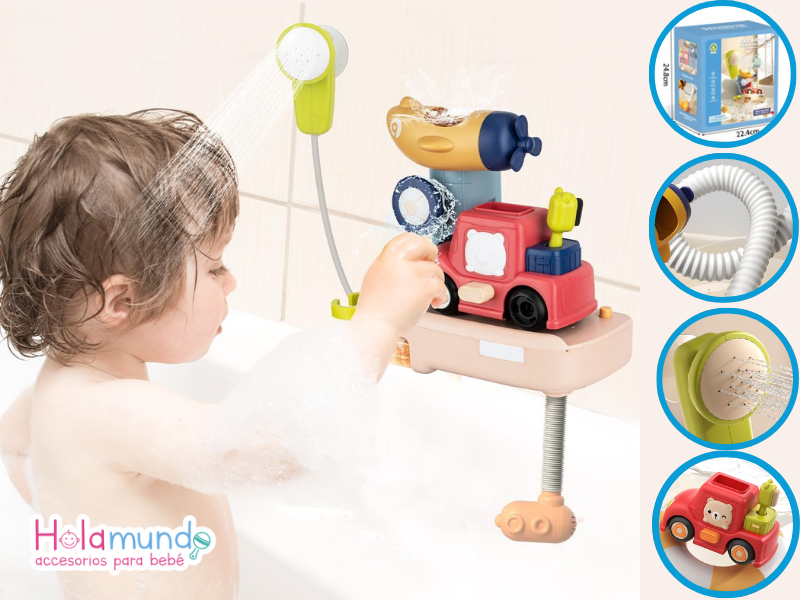 Ducha de baño con burbujas