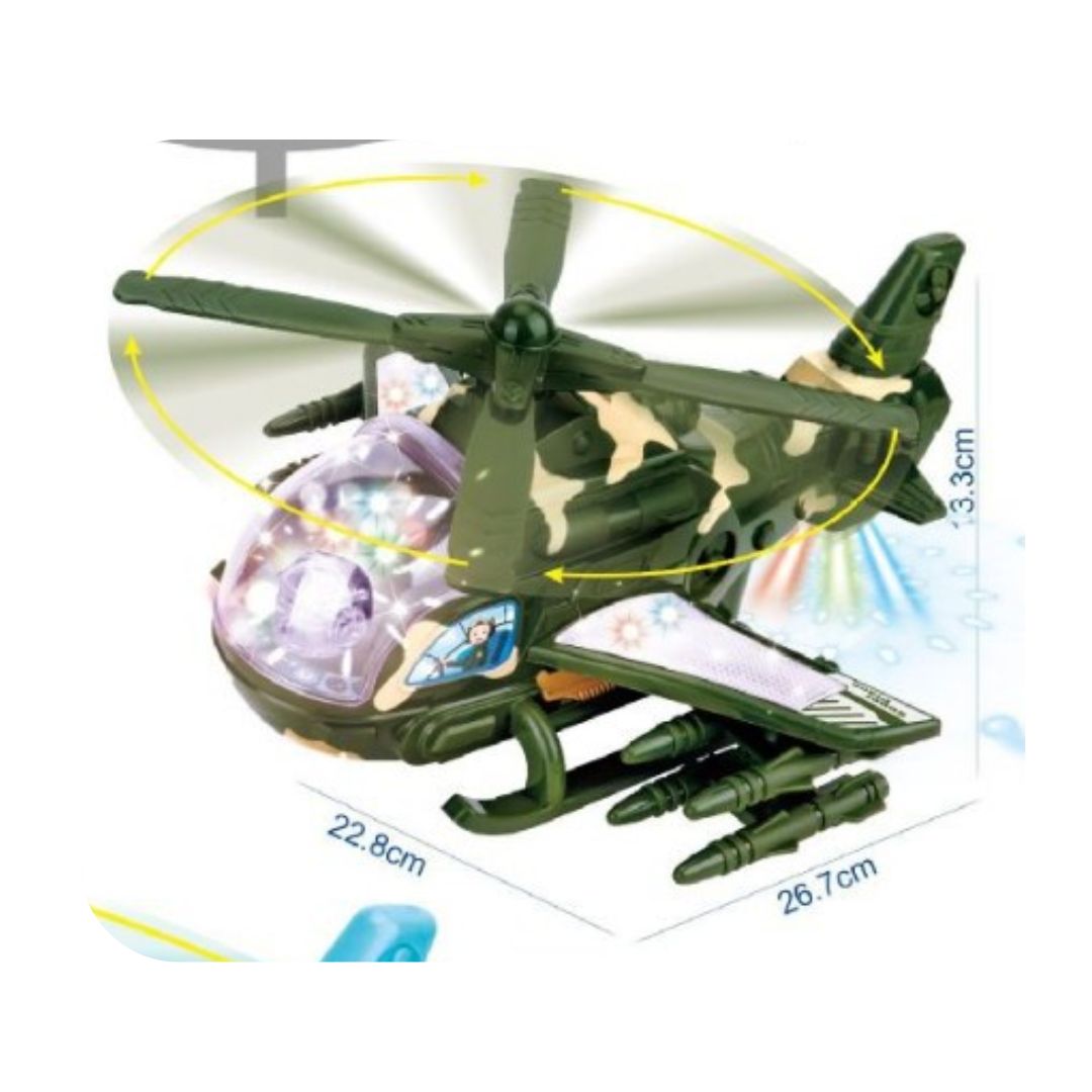 Helicóptero con Luces y Sonido