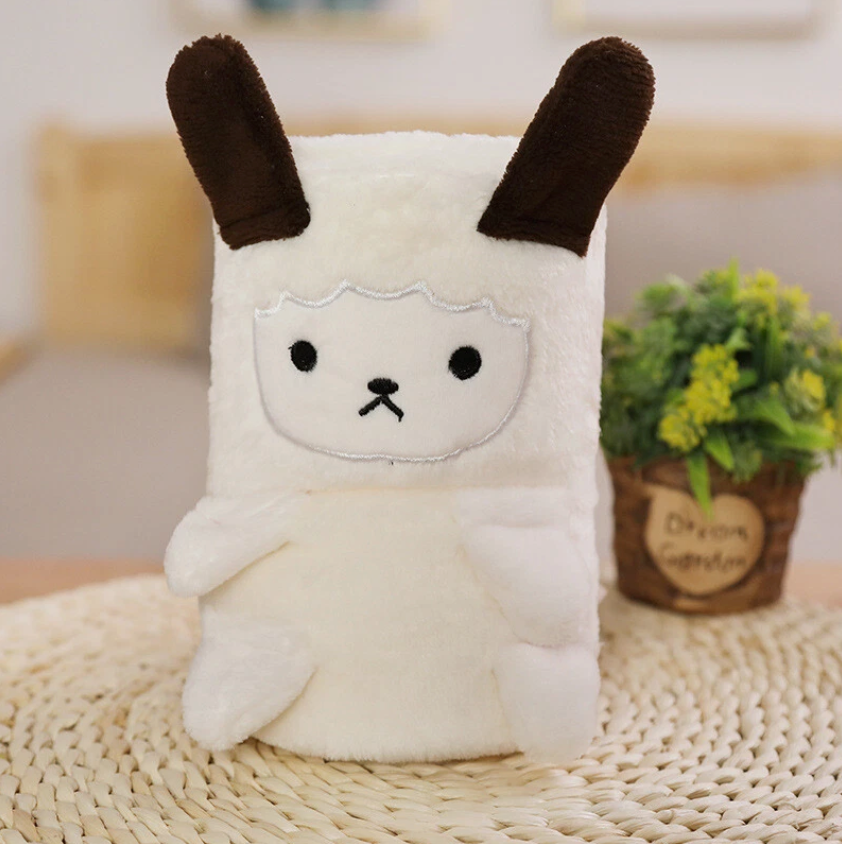 COBIJA CON CARITA DE ANIMALES