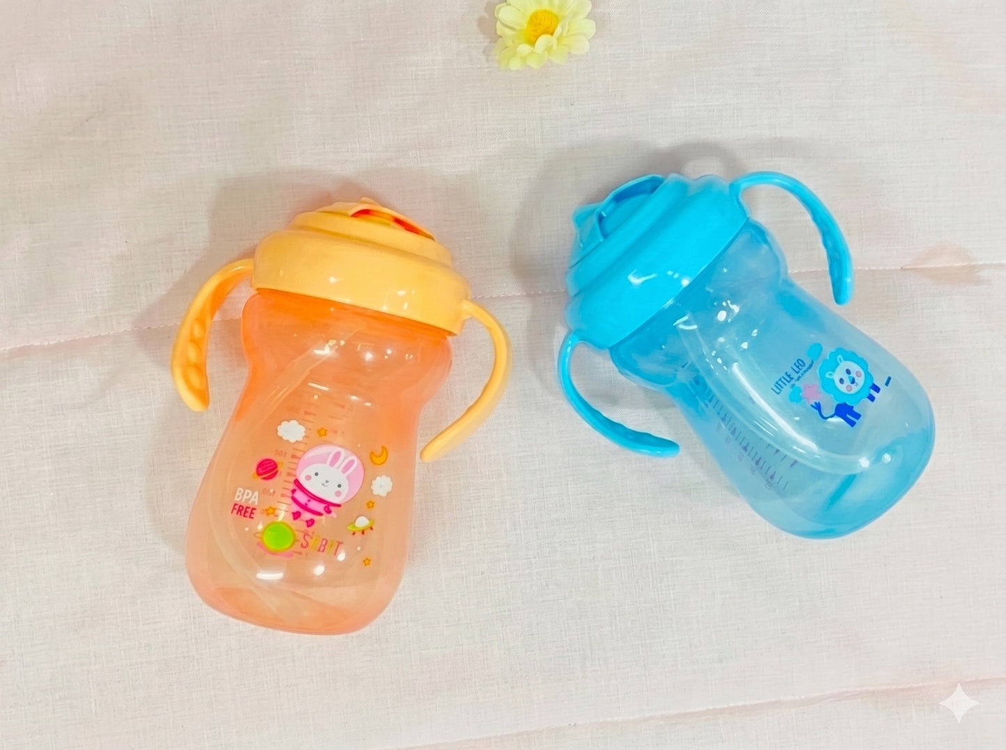 Vaso Antivuelco con Asas para Bebé