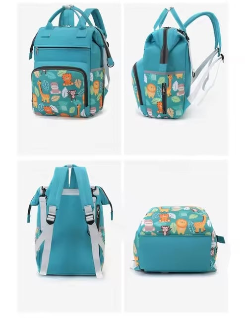 Morral Pañalera de Jungla y Ovejas