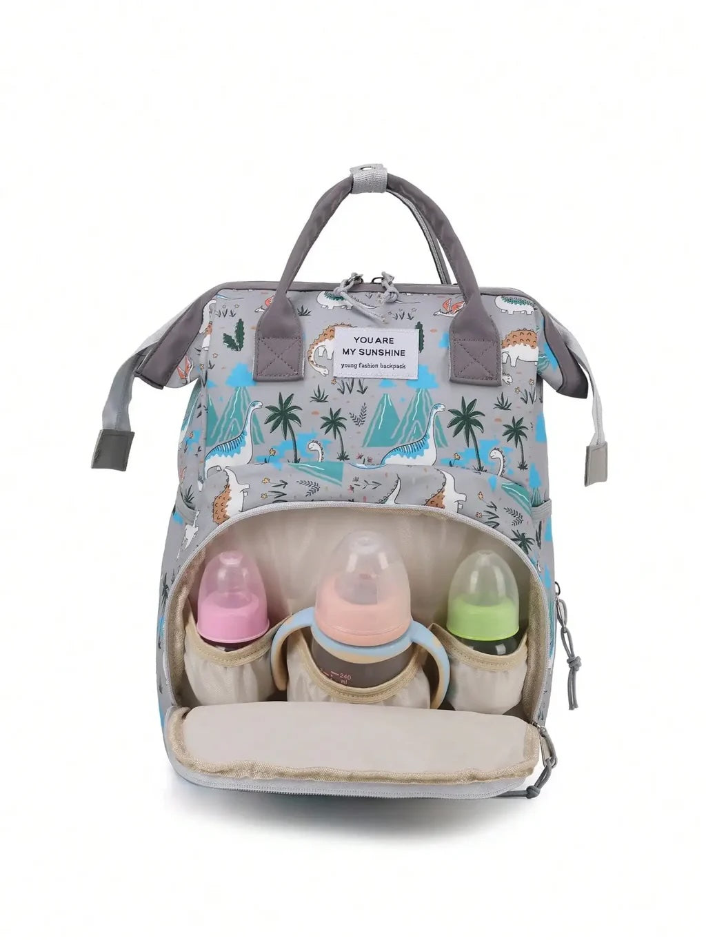 Pañalera Mochila de Dinosaurio