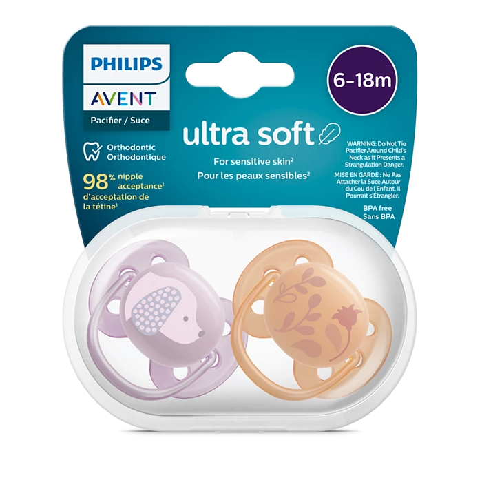 Chupa Entretenedora Avent ultra soft (6-18M) – Perrito