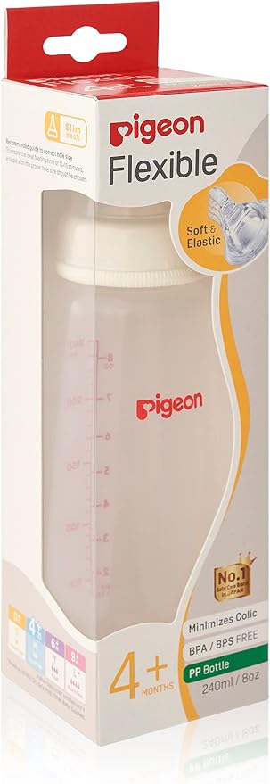 Tetero Pigeon Flexible 8 oz (4+m)