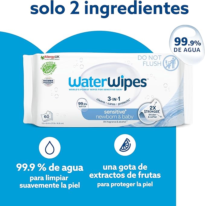 Toallitas Húmedas WaterWipes
