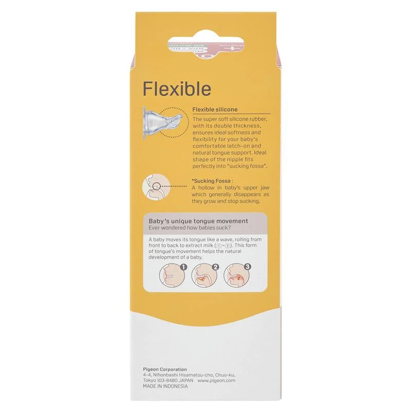 Tetero Pigeon Flexible 4 oz (0+m)