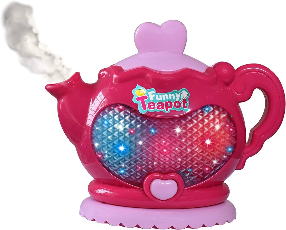 Tetera musical con efecto de vapor