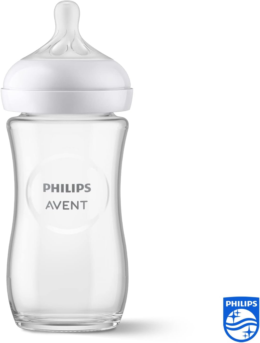 Tetero Avent de Vidrio Natural Response de 8 oz (1m+)