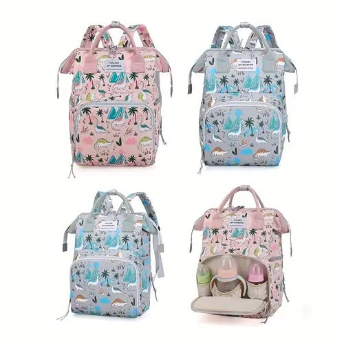 Pañalera Mochila de Dinosaurio