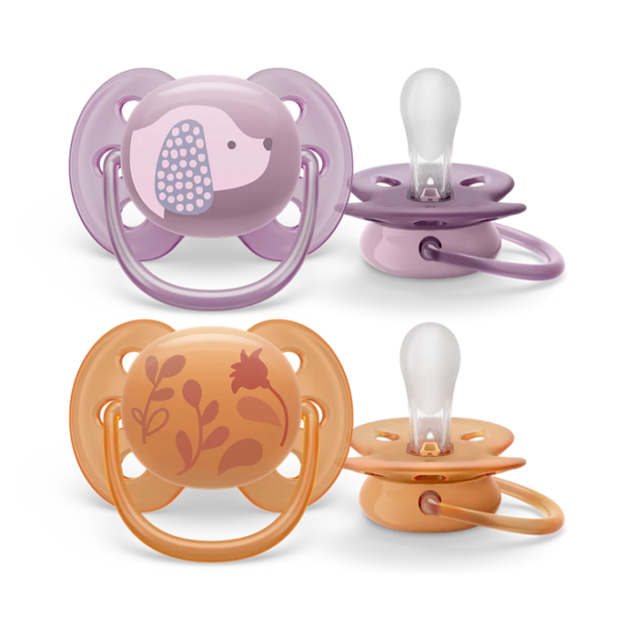 Chupa Entretenedora Avent ultra soft (6-18M) – Perrito