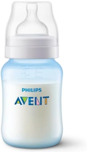 Tetero Avent Anticólico 9 oz (1m+) – Azul