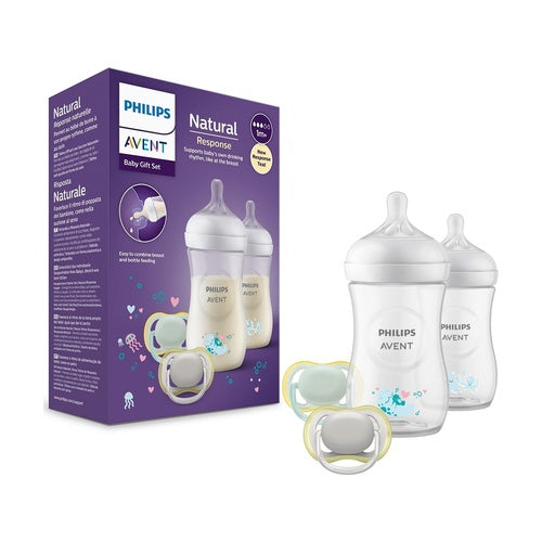 Set de Teteros Avent Natural Response 3.0 (4 piezas)