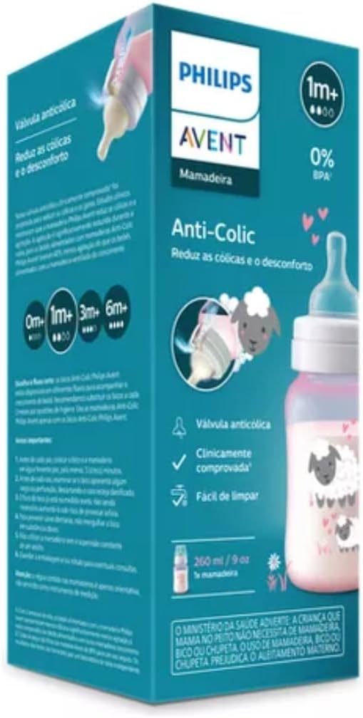 Tetero Avent Anticólico 9 oz (1m+) – Oveja