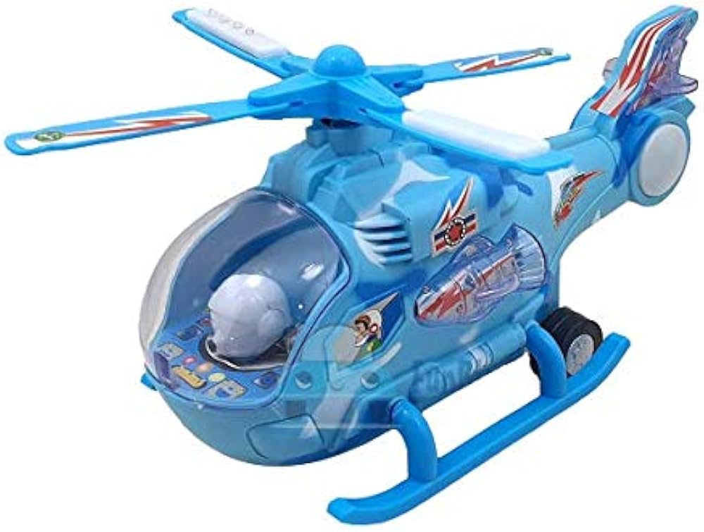 Helicóptero con Luces y Sonido