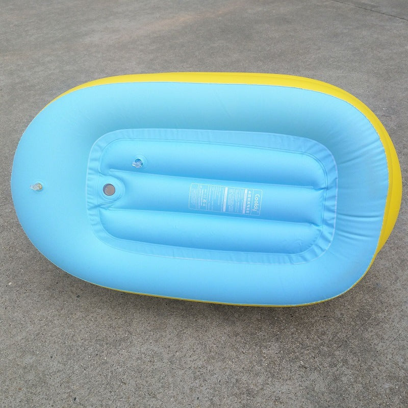 Bañera inflable de pato