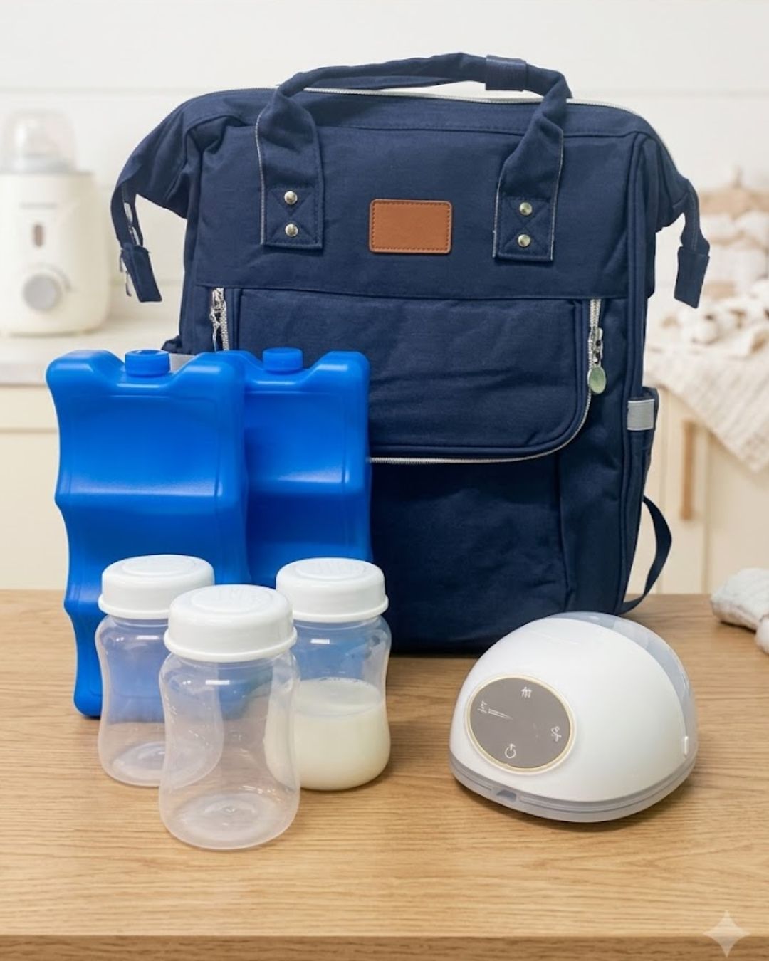 SET DE LACTANCIA CON PAÑALERA Y EXTRACTOR F1