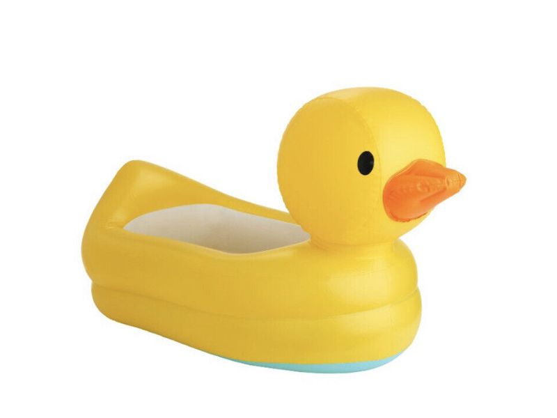 Bañera inflable de pato