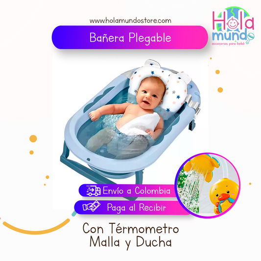 Bañera Plegable Ducha