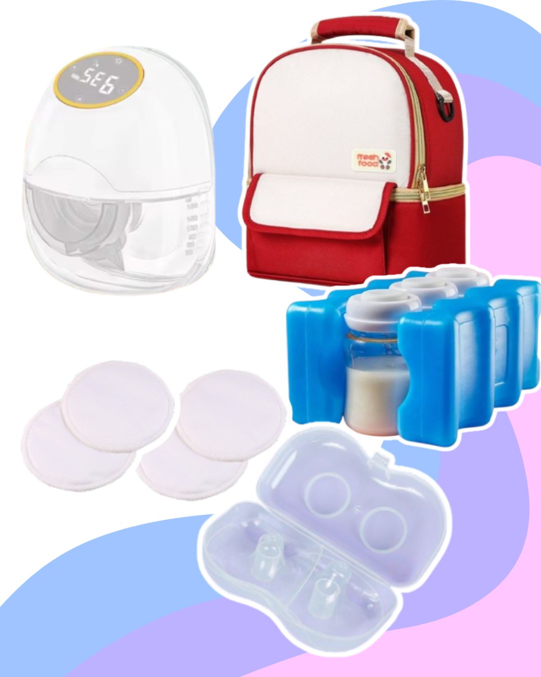 KIT DE LACTANCIA  CON EXTRACTOR PORTATIL - F1