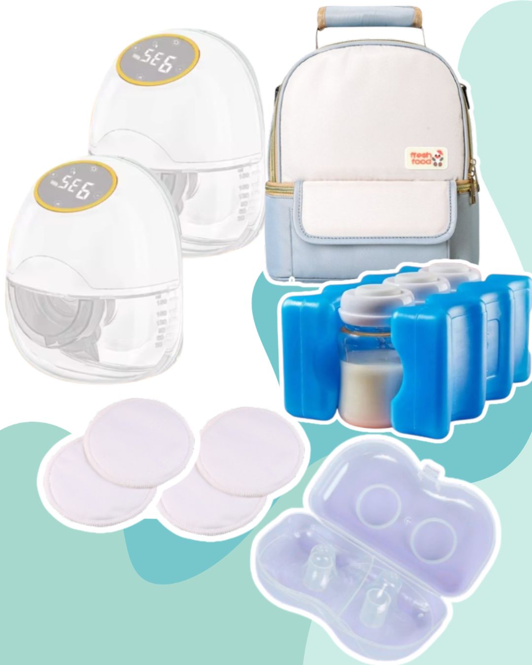KIT DE LACTANCIA  CON EXTRACTOR DOBLE - F1