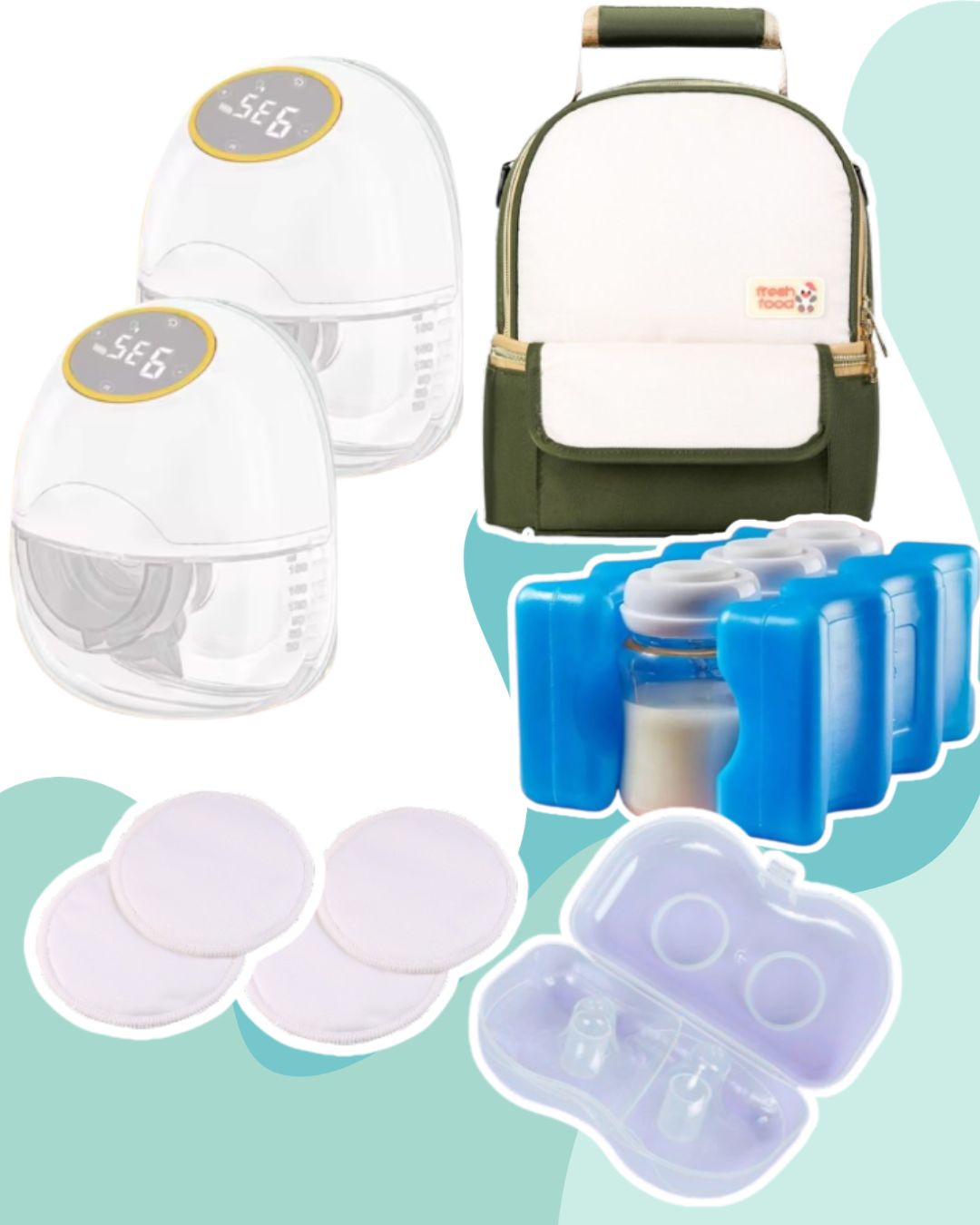 KIT DE LACTANCIA  CON EXTRACTOR DOBLE - F1