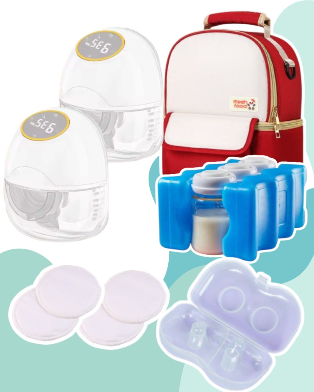 KIT DE LACTANCIA  CON EXTRACTOR DOBLE - F1