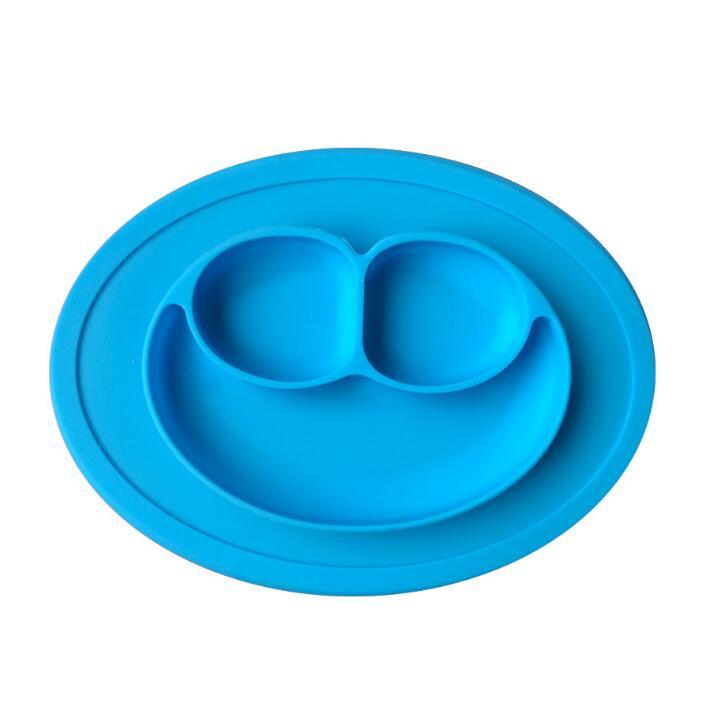 Plato de Silicona "Smile" con Chupa Antivuelco