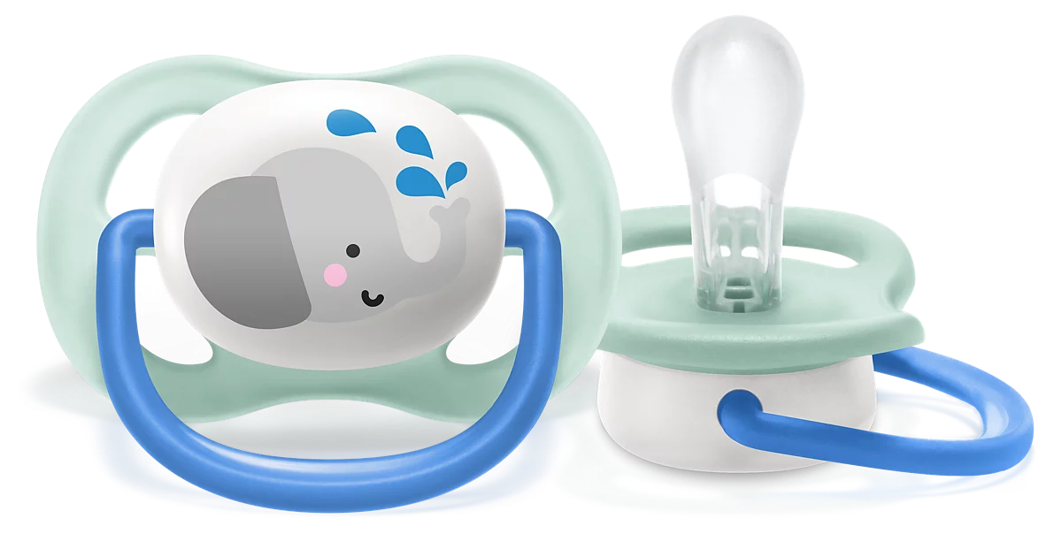 Chupa Entretenedora Avent ultra air Animals (0-6M) – Elefante