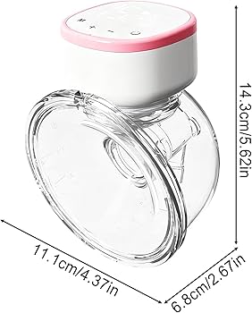 Extractor de Leche Eléctrico Portátil y Manos Libres (180 ml)