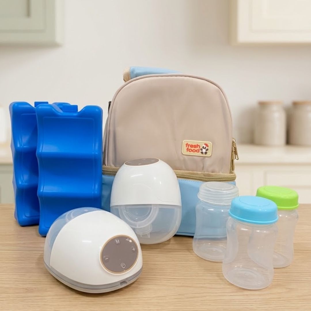 KIT DE LACTANCIA CON EXTRACTOR PORTATIL - F1