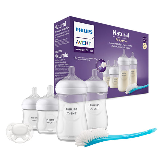 Set de Teteros Avent Natural Response (4 Teteros + Accesorios)