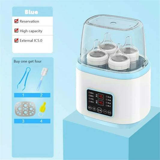 Calentador y Esterilizador Eléctrico de Teteros 6 en 1