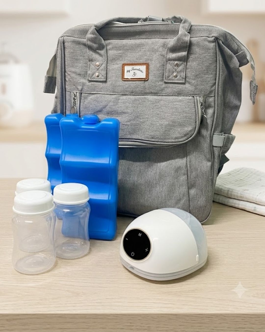 SET DE LACTANCIA CON PAÑALERA Y EXTRACTOR F1