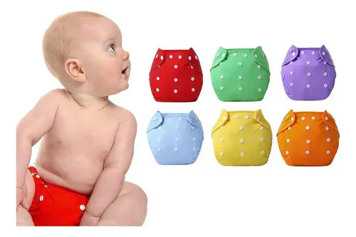 Pañales lavables Talla Pequeña (0 a 12 meses)