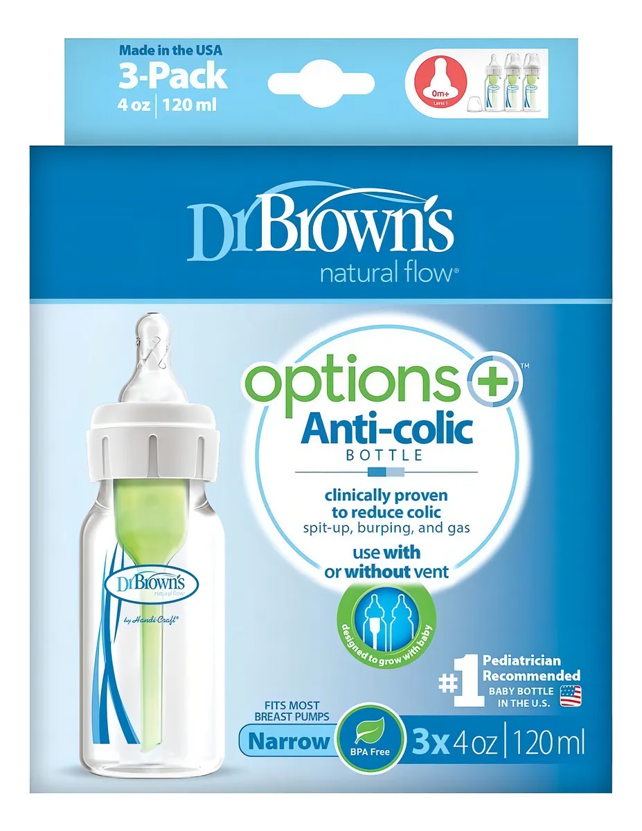 Set de Teteros Anticólicos Dr. Brown's x 3 Und