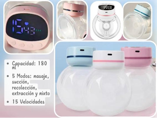 Extractor de Leche Eléctrico Portátil