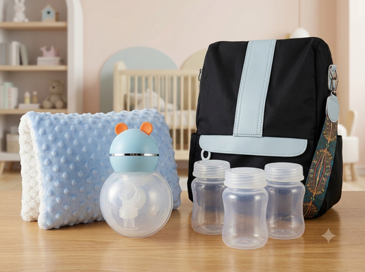 KIT DE LACTANCIA CON EXTRACTOR OREJITAS