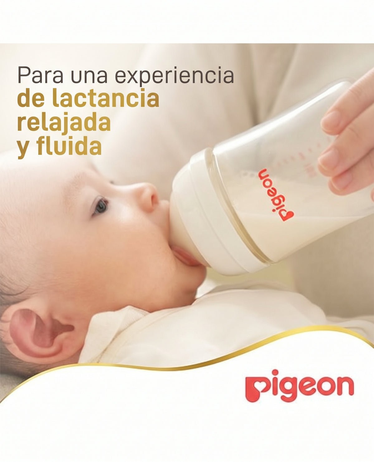 Tetero Pigeon Soft Touch 5oz / 8 oz / 11oz