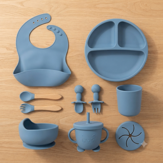 VAJILLA EN SILICONA 10 PCS