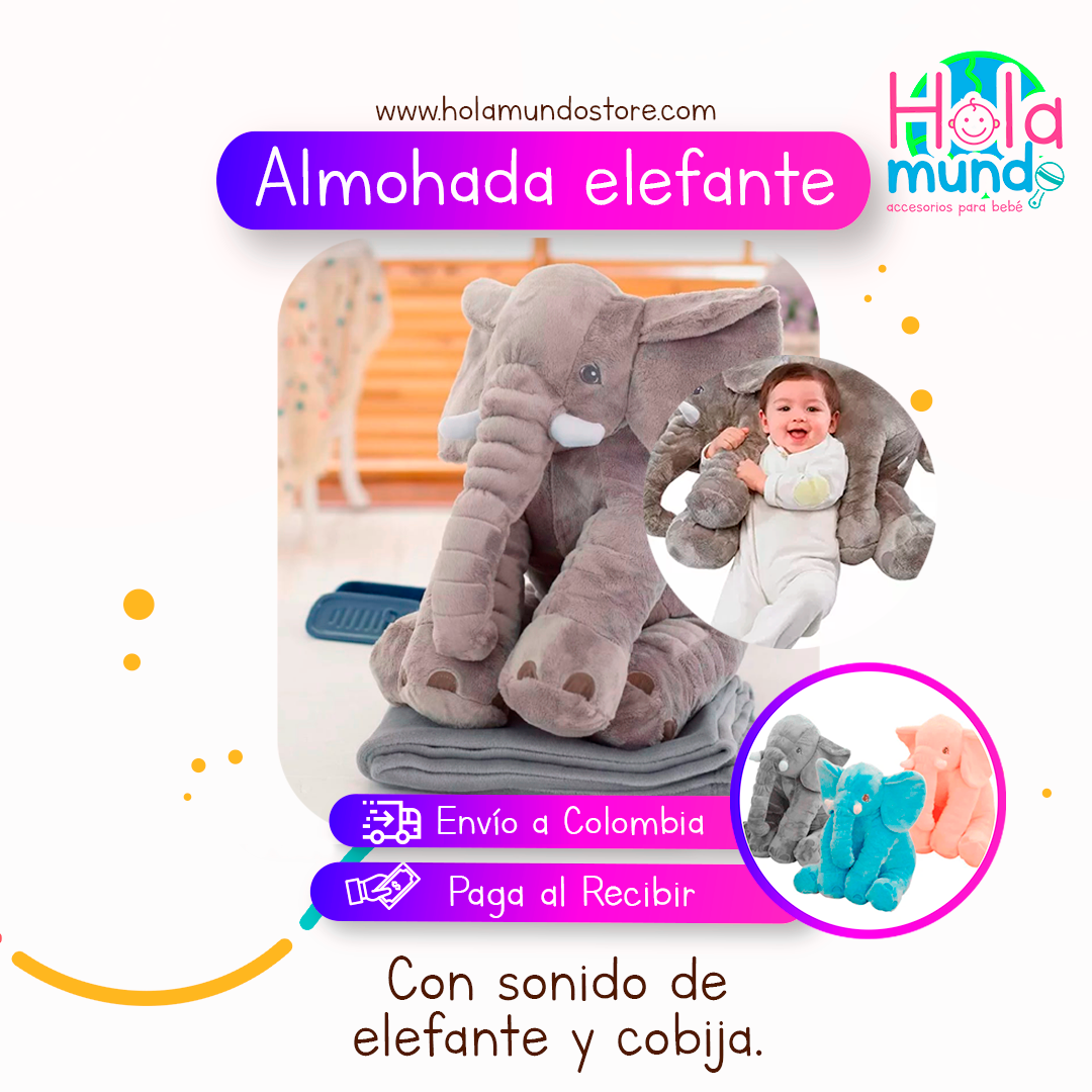 Elefante con cobija