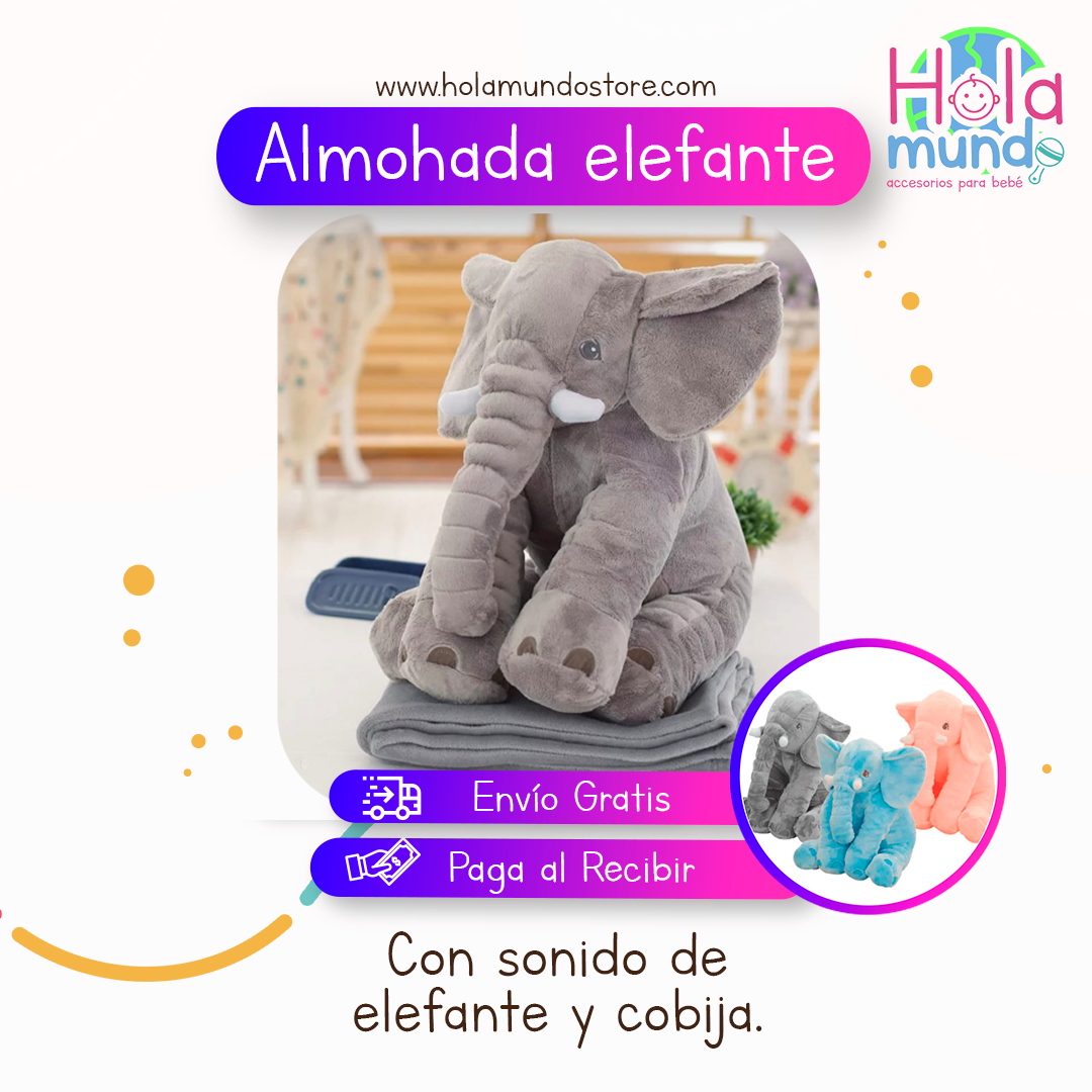 Elefante con cobija