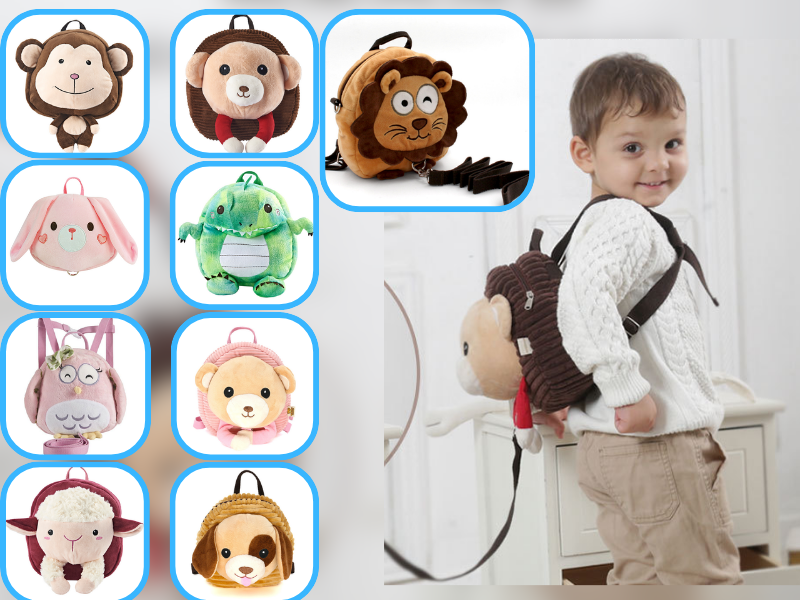 Mochila Antiperdida con Arnés