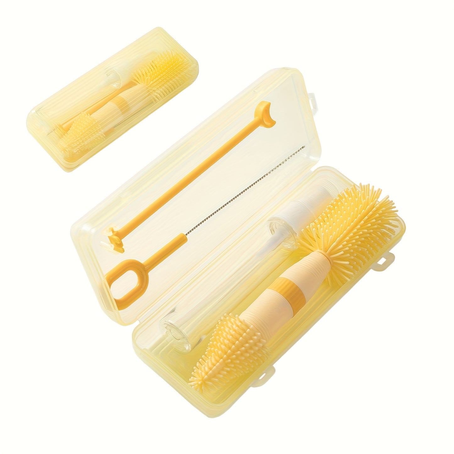Set de Limpieza de Teteros Portátil 6 en 1